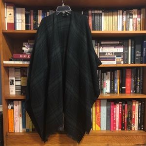 Ralph Lauren plaid poncho